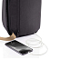 Рюкзак однолямочный XD Design Bobby Hero Sling с отделением для планшета до 9,7 дюйма и USB портом антивор черный