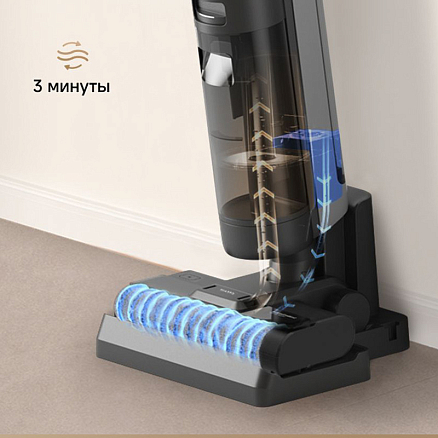 Вертикальный моющий пылесос Dreame G10 Wet and Dry Vacuum HHR12A (евровилка, черный)