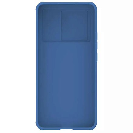 Чехол для Xiaomi 13T, 13T Pro, Redmi K60 Ultra гибридный Nillkin CamShield Pro синий