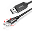 Кабель USB - Lightning для зарядки iPhone 5 м 2А плетеный Baseus Artistic черный