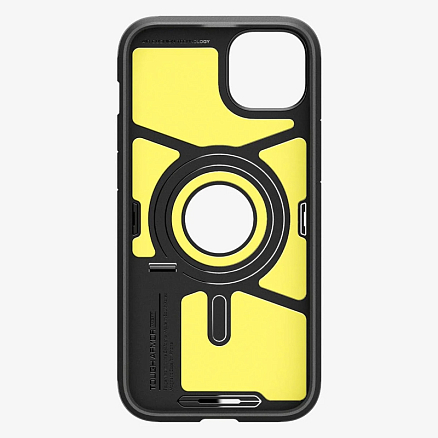Чехол для iPhone 15 гибридный для экстремальной защиты Spigen Tough Armor MagFit черный