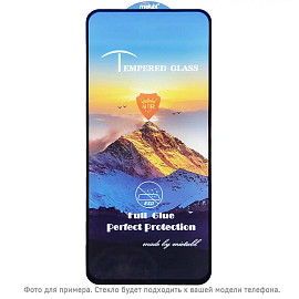 Защитное стекло для Samsung Galaxy A55 на весь экран противоударное Mietubl черное