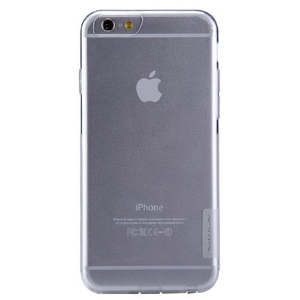 Чехол для iPhone 6, 6S прозрачный мягкий Nature TPU Nillkin серый