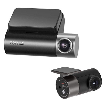 Видеорегистратор Xiaomi 70mai Dash Cam Pro Plus A500S + камера заднего вида RC06 серый