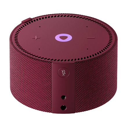 Умная колонка Яндекс Станция Мини 2 с Алисой YNDX-00021R бордовая