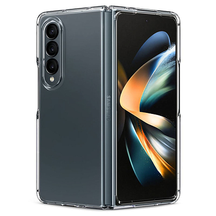 Чехол для Samsung Galaxy Z Fold 4 гибридный для экстремальной защиты Spigen SGP Crystal Hybrid прозрачный