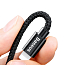 Зарядное устройство автомобильное с двумя USB входами 3.4A и Lightning кабелем Baseus Small Screw (быстрая зарядка QC 3.0) черное