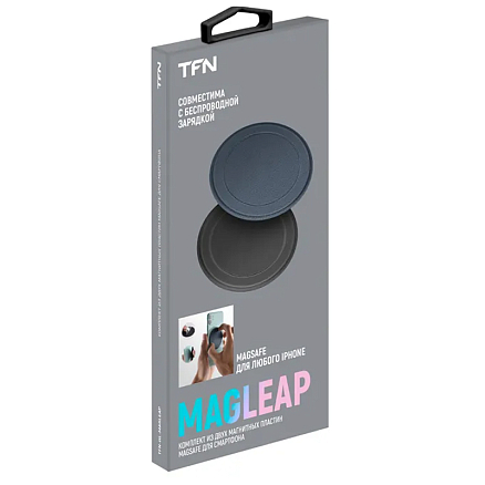 Наклейка на телефон для магнитного держателя MagSafe TFN MagLeap 2 шт.