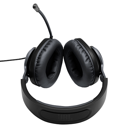 Наушники JBL Quantum 100 полноразмерные с микрофоном игровые черные