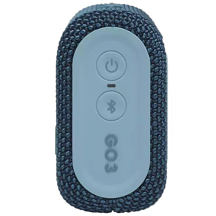 Портативная колонка JBL Go 3 с защитой от воды синяя