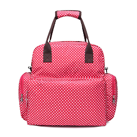 Рюкзак (сумка) Ankommling LD13 для мамы с отделением для бутылочек и ковриком розовый