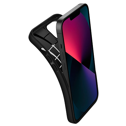 Чехол для iPhone 13 mini гелевый Spigen Core Armor матовый черный
