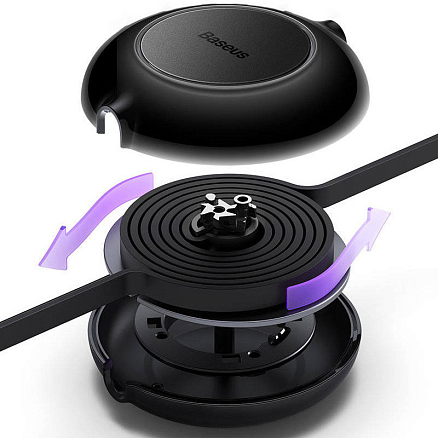 Кабель Type-C - MicroUSB, Lightning, Type-C 1,1 м 3.5A 100W Baseus Bright Mirror черный