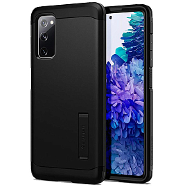Чехол для Samsung Galaxy S20 FE гибридный для экстремальной защиты Spigen SGP Tough Armor черный