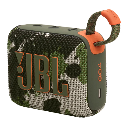 Портативная колонка JBL Go 4 с защитой от воды камуфляж
