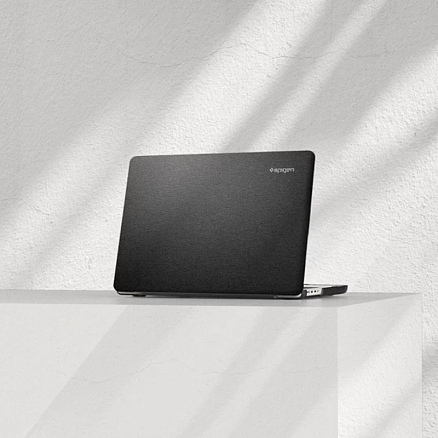 Чехол для Apple MacBook Pro 14 2021 книжка Spigen Urban Fit черный