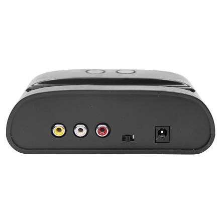 Игровая приставка Retro Genesis Modern Mini 16Bit 175 игр с двумя геймпадами черная