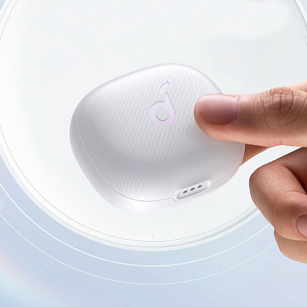 Наушники TWS беспроводные Anker SoundCore Life Note 3 NC вакуумные с микрофоном белые