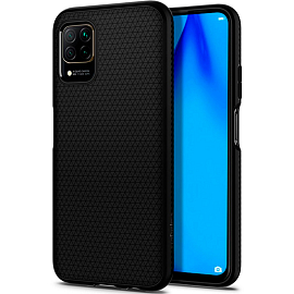 Чехол для Huawei P40 Lite гелевый Spigen SGP Liquid Air черный
