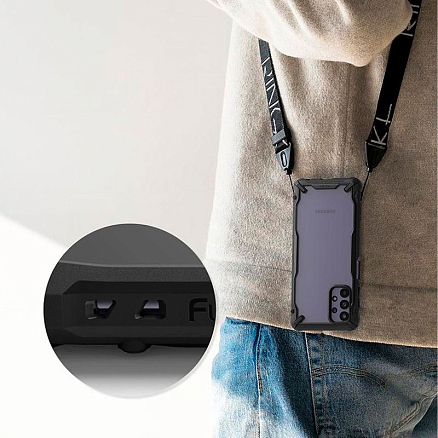 Чехол для Samsung Galaxy A32 5G гибридный Ringke Fusion X черный