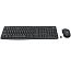 Набор клавиатура и мышь беспроводной Logitech MK295 графитовый