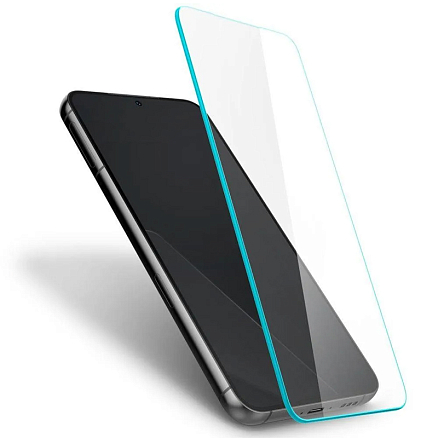 Защитное стекло для Samsung Galaxy S23 на экран Spigen Glas.TR Slim HD прозрачное