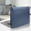 Чехол для Apple MacBook Air 13 A1466, A1369 кожаный футляр WiWU Skin Pro II темно-синий