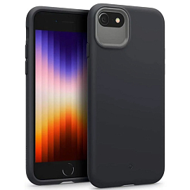 Чехол для iPhone 7, 8, SE 2020, SE 2022 противоударный Spigen Caseology Nano Pop черный