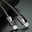 Кабель DisplayPort - DisplayPort (папа - папа) длина 1,5 м 8K 60Hz 4K 144Hz версия 1.4 плетеный Ugreen DP114 черный