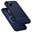 Чехол для iPhone 14 Plus гибридный Spigen Caseology Parallax MagSafe синий