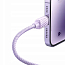 Кабель Type-C - Lightning для зарядки 1,2 м 3А 36W плетеный McDodo CA-3662 (быстрая зарядка PD) фиолетовый