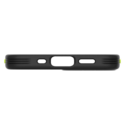 Чехол для iPhone 12 Mini гибридный Spigen Cyrill Color Brick прозрачно-черный