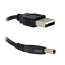Кабель USB - DC jack 3,5 мм (как толстый разъем Nokia) для зарядки длина 1,8 м Gembird черный