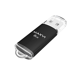 Флешка Maxvi MP 8Gb USB 2.0 черная