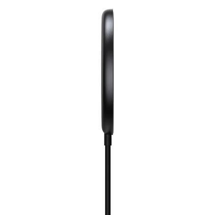 Беспроводная магнитная зарядка MagSafe для iPhone 15W с Type-C Baseus Simple Mini Magnetic черная
