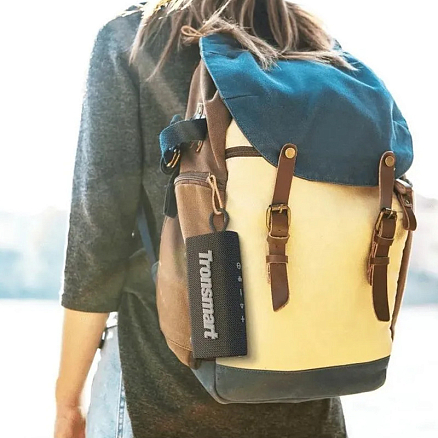 Портативная колонка Tronsmart Trip с защитой от воды черная