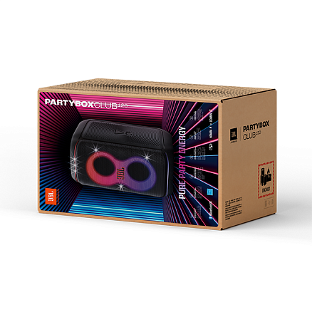Портативная колонка JBL PartyBox Club 120 для вечеринок черная