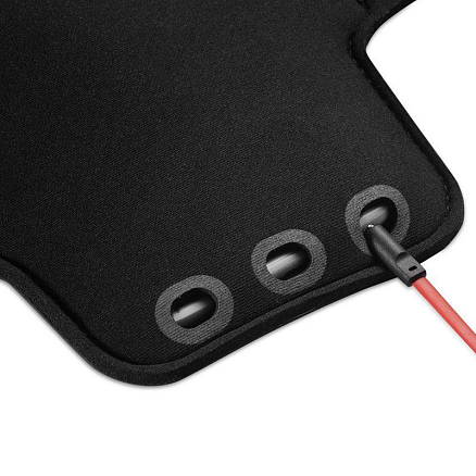 Чехол универсальный для телефона до 6,9 дюйма спортивный наручный Spigen SGP Sport Armband камуфляж серый