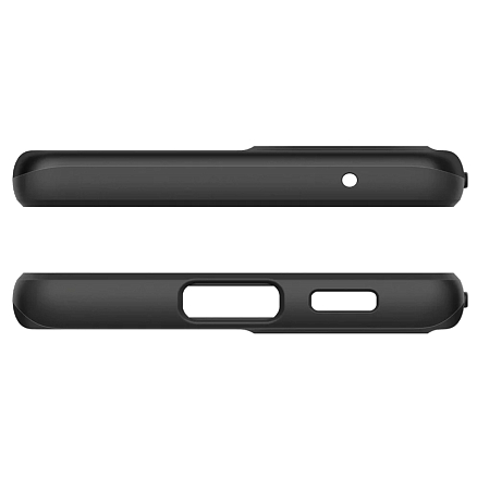 Чехол для Samsung Galaxy A53 пластиковый тонкий Spigen Thin Fit черный