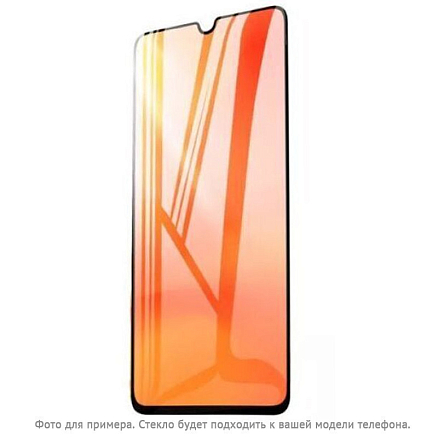 Защитное стекло для Huawei Y6 Prime (2018), Honor 7A Pro, Honor 7C AUM-L41 Volare Rosso Full Glue на весь экран противоударное черное