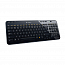 Клавиатура беспроводная Logitech K360 черная