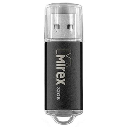 Флешка Mirex Unit 32GB металл черная