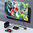 HDMI Splitter (разветвитель) на 2 порта 4Kx2K (1 HDMI вход на 2 HDMI выхода) двунаправленный Baseus Matrix серый