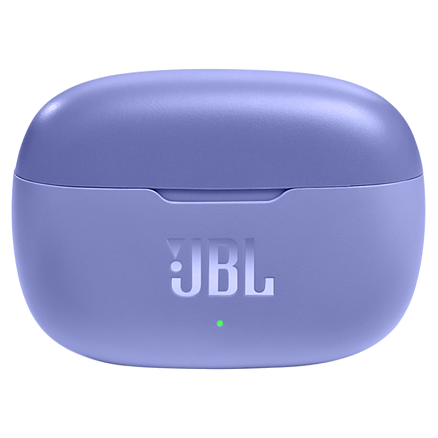 Наушники TWS беспроводные Bluetooth JBL Wave 200 вакуумные с микрофоном фиолетовые