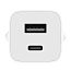 Зарядное устройство сетевое Type-C, USB 65W 5А GaN с кабелем Xiaomi Mi AD652GEU (быстрая зарядка PD) белое