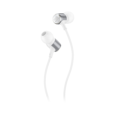 Наушники JBL Live 100 вакуумные с микрофоном белые