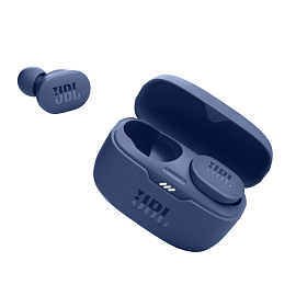 Наушники TWS беспроводные JBL Tune 130 вакуумные с микрофоном и активным шумоподавлением синие