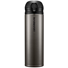 Термос (термобутылка) Spigen SGP Mannhart Travel Mug 500 мл темно-серый