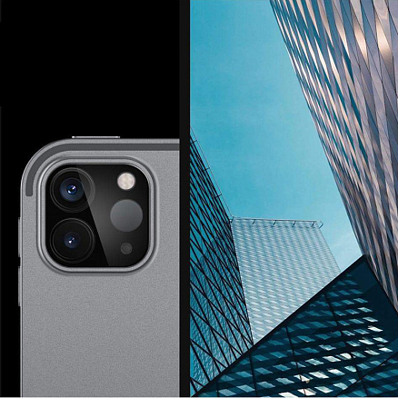 Защитное стекло на камеру для iPad Pro 11 2021, iPad Pro 12.9 2021 Spigen черное 2 шт.