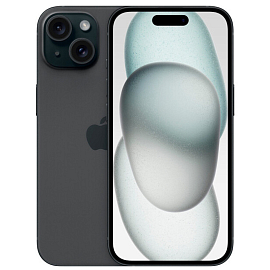 Смартфон Apple iPhone 15 256GB (черный)
